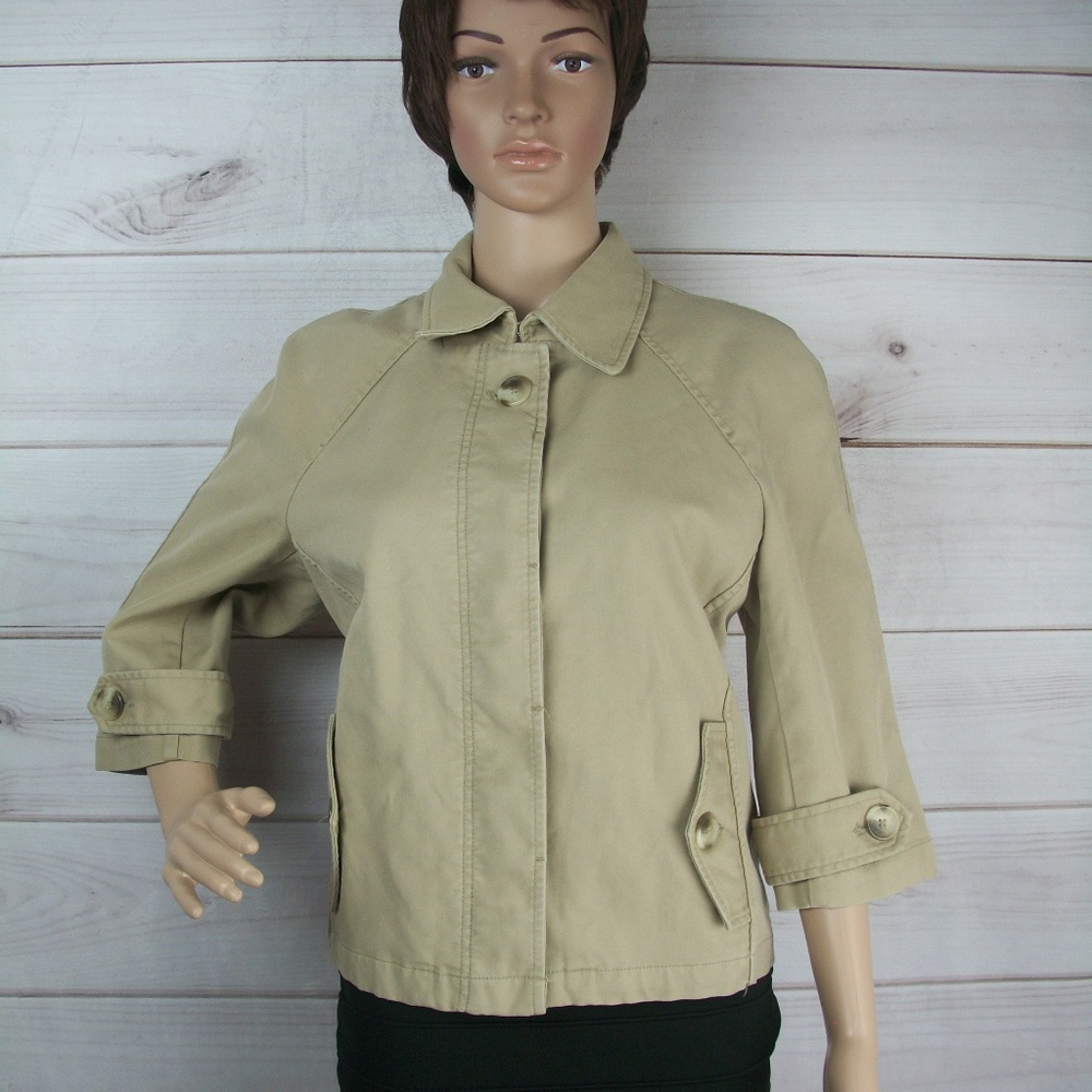 Isaac Mizrahi For Target L Khaki Beige Lightweigh